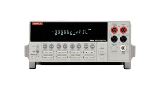 2000 Series 6.5 Digit Multimeter with Scanning
