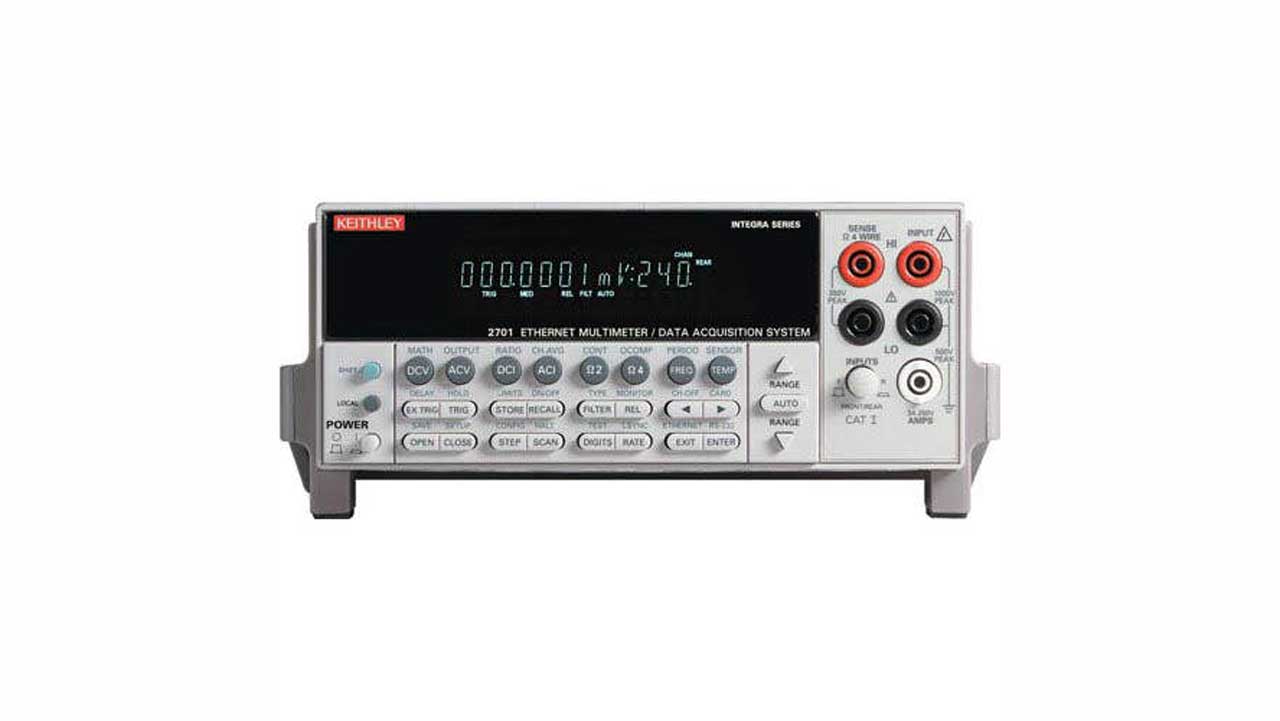 2701 Ethernet-Based DMM / Data Acquisition System